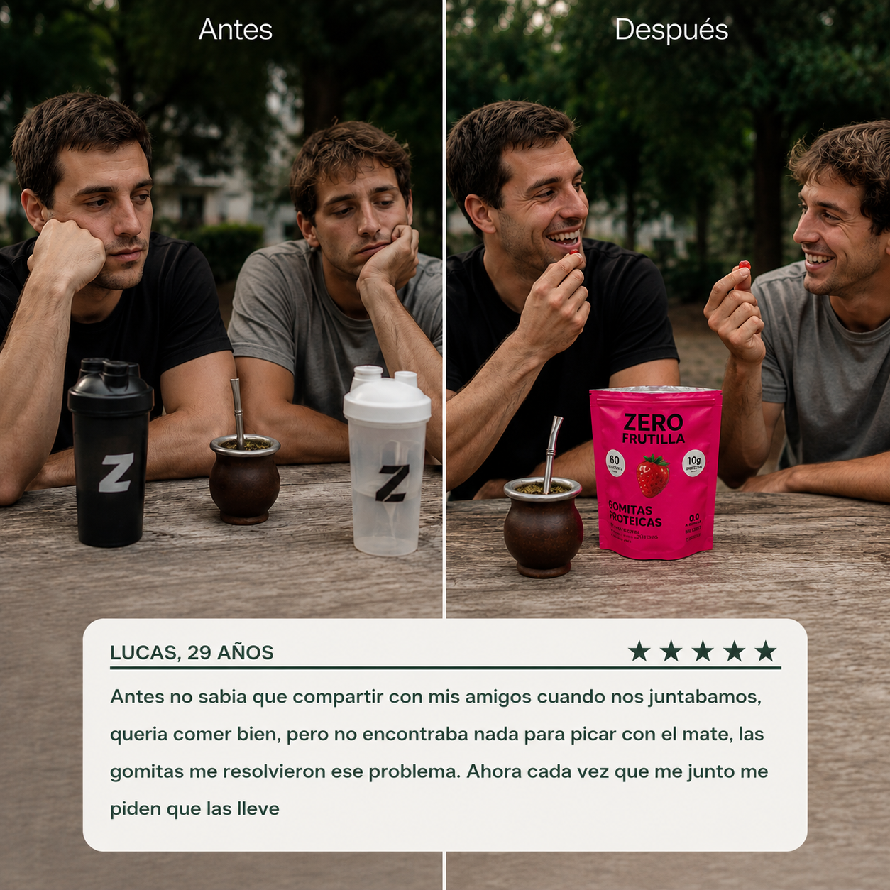 Gomitas Proteicas | Proteína pura. Cero inflamación