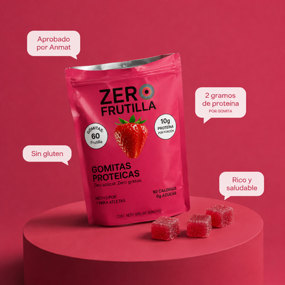 Gomitas Proteicas | Proteína pura. Cero inflamación